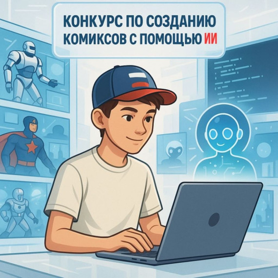 Всероссийский конкурс по созданию комиксов с использованием технологий искусственного интеллекта Comic-AI Challenge.